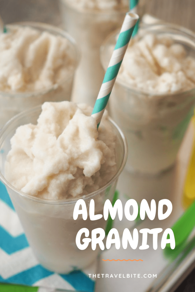 Almond Granita Recipe - TheTravelBite.com