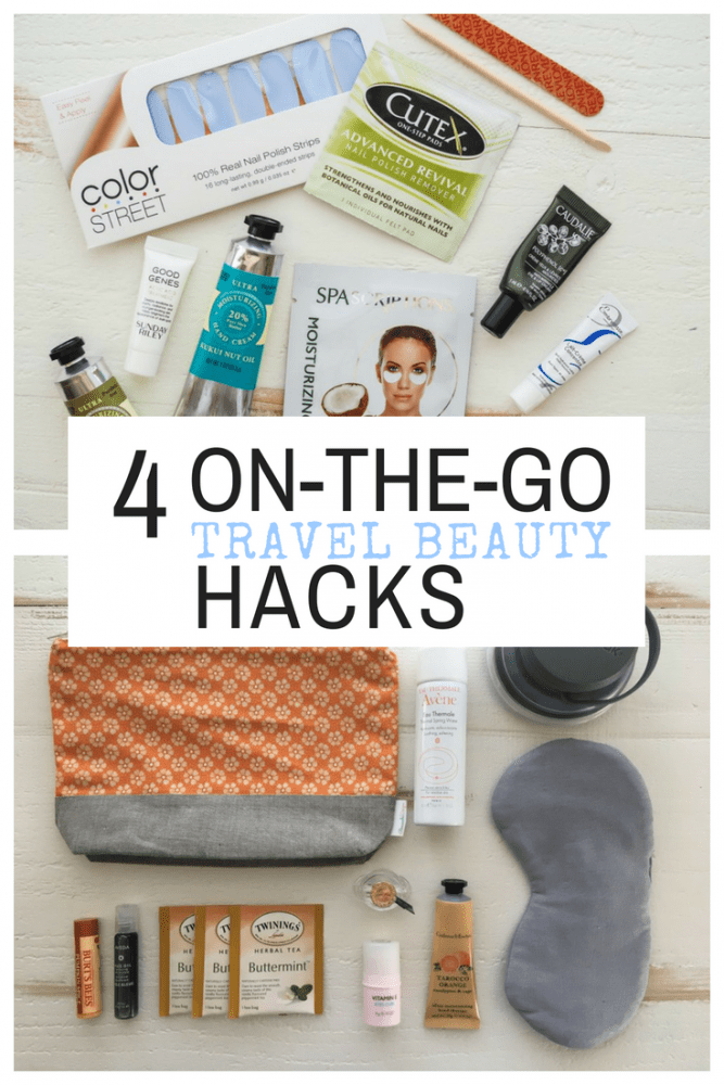 4 On-The-Go Travel Makeup Hacks - TheTravelBite.com