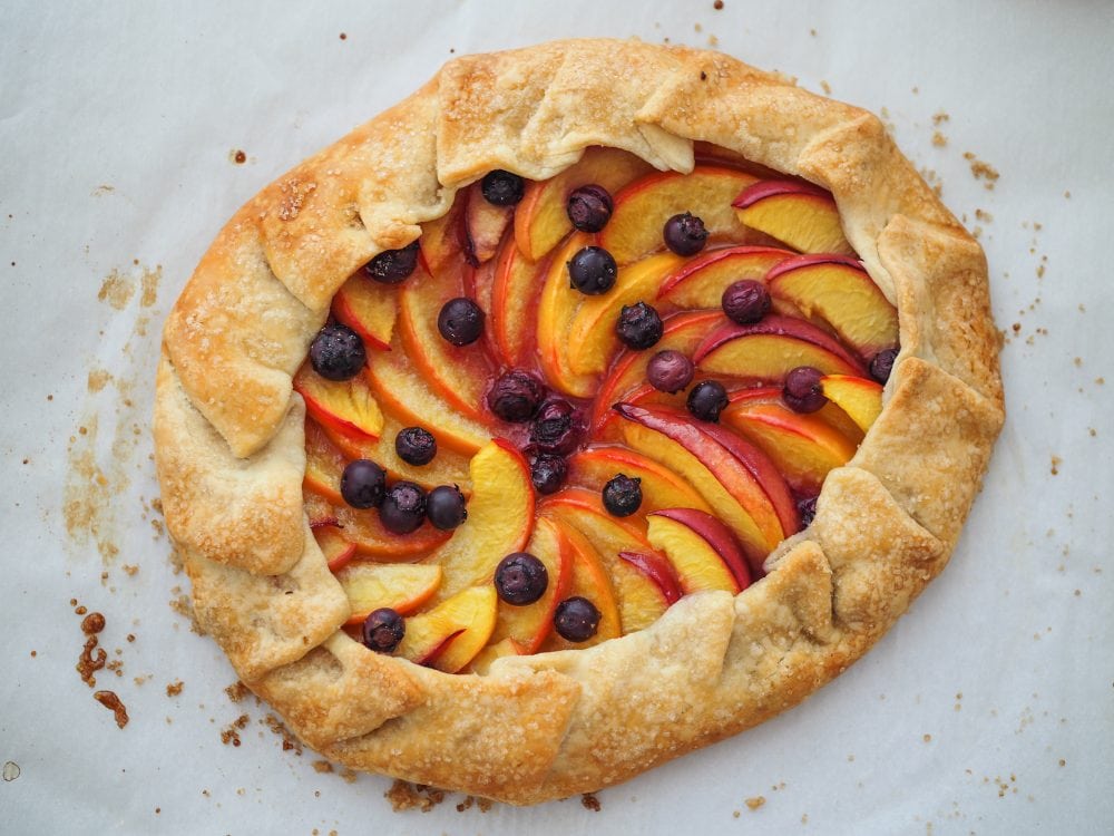 Blueberry Peach Galette