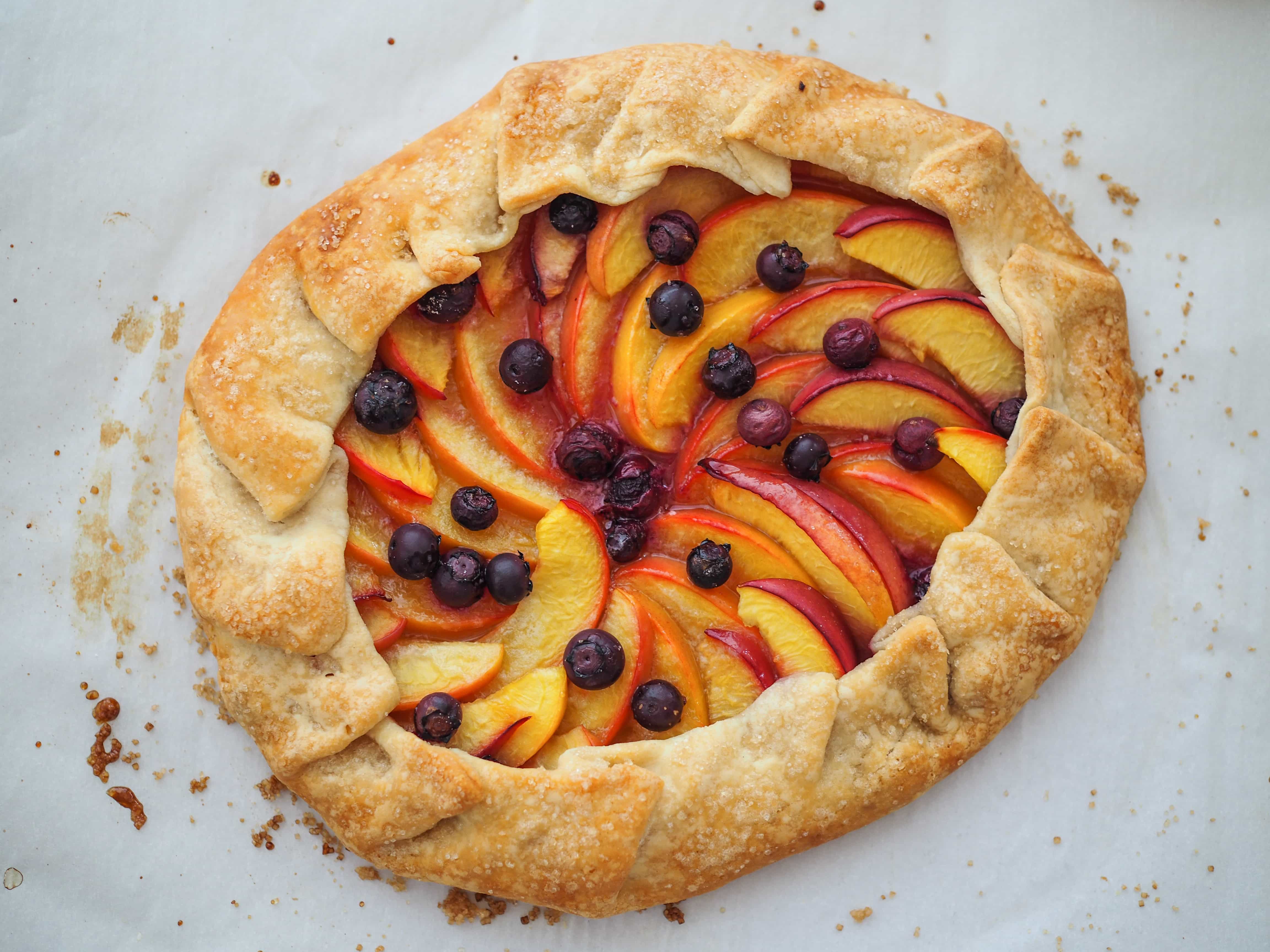 Peach Galette – The Travel Bite