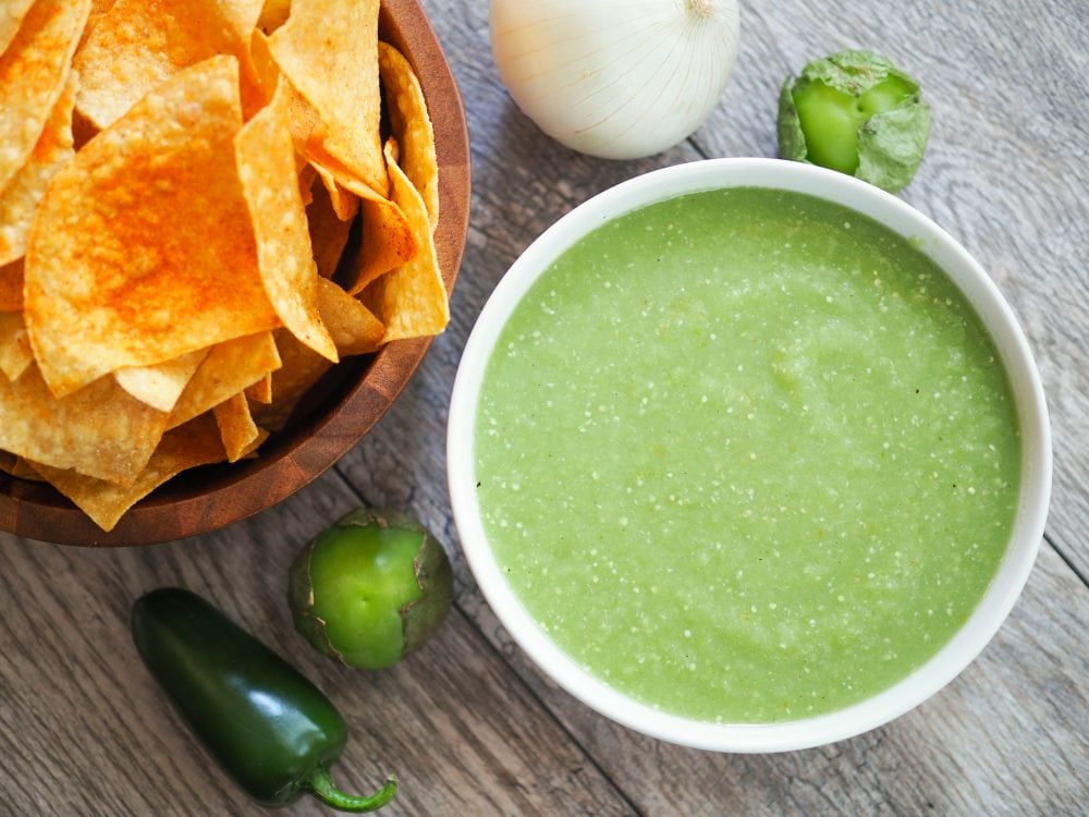 Tomatillos - Tomatillo Salsa Verde Recipe at TheTravelBite.com