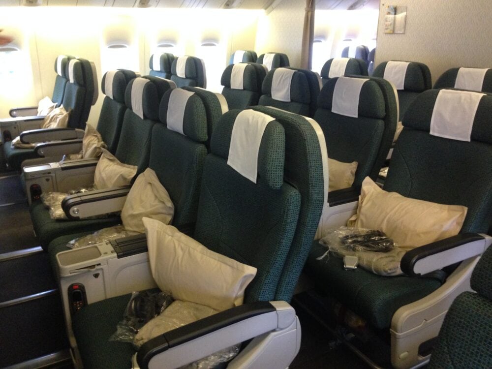 cathay pacific premium economy tickets