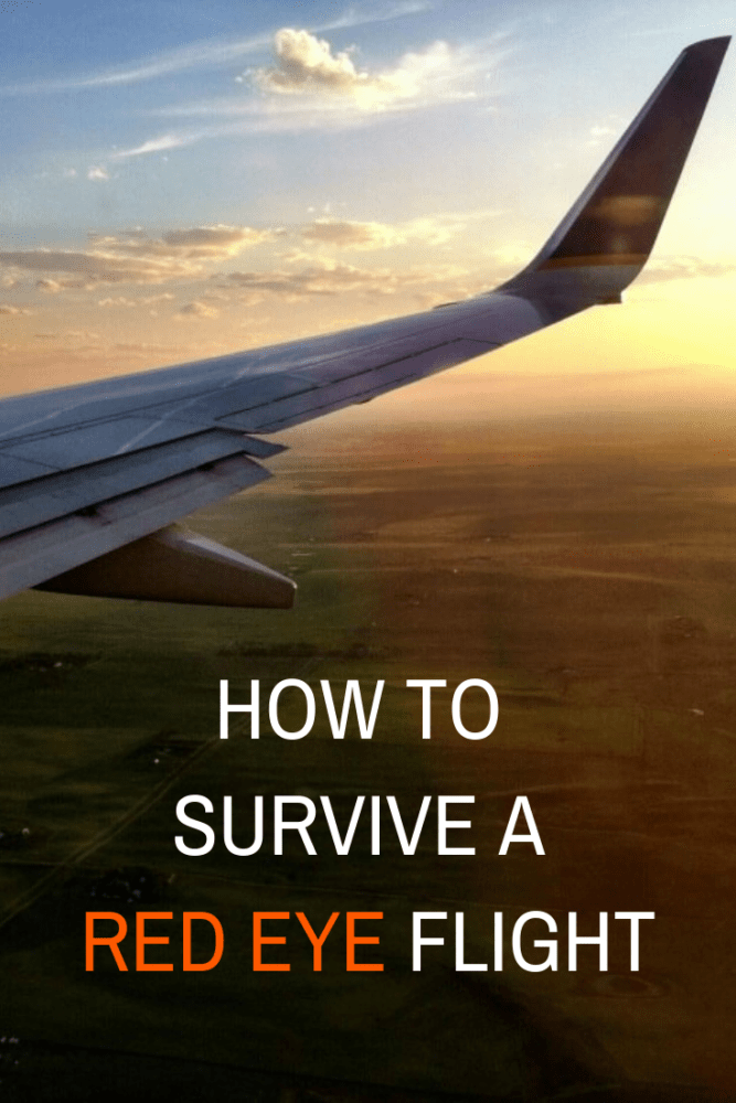 How To Survive A Red Eye Flight - TheTravelBite.com