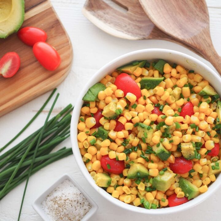 Corn Avocado Salad