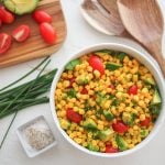 Corn Avocado Salad - The Travel Bite