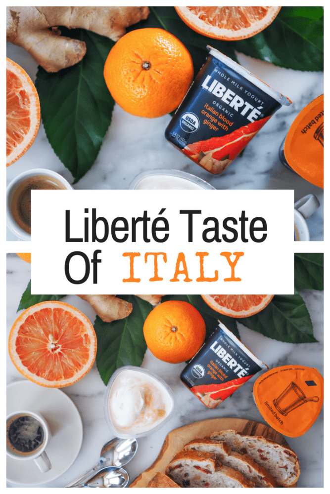 Traveling to explore new foods and flavors is my passion, which is why I’m so excited to share the Liberté Taste of Italy Sweepstakes! If flying to Rome and eating your way through Italy has been on your bucket list, this is for you. In celebration of their new limited batch Italian Blood Orange Ginger Yogurt, Liberté is offering a trip of a lifetime through this sweeps! More info in our new blog post at TheTravelBite.com