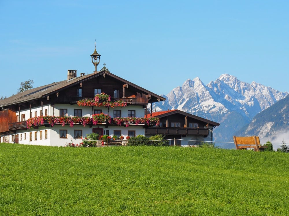 Austrian Alps Farm House Stay In Alpbachtal - TheTravelBite.com