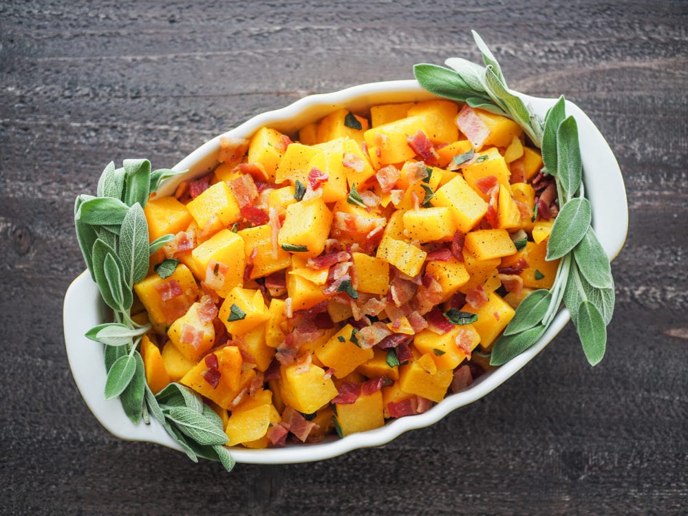 Whole 30 Butternut Squash Thanksgiving Side Dish - TheTravelBite.com