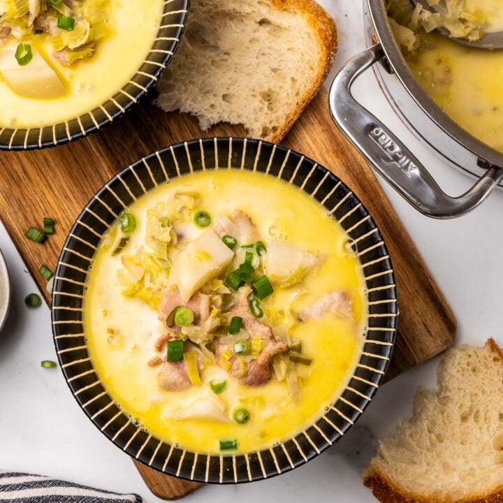 colcannon sriuba dubenyje