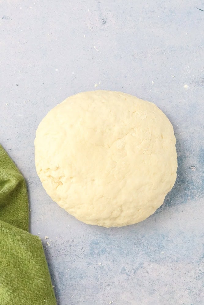 dough for Irish soda bread before baking