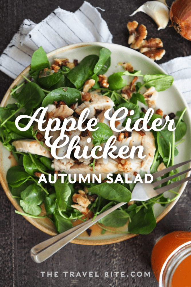 apple cider chicken salad pinterest pin