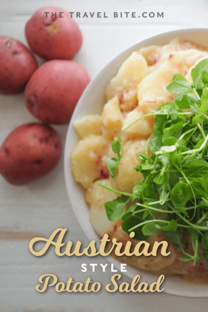 Austrian Style Potato Salad Pin For Pinterest