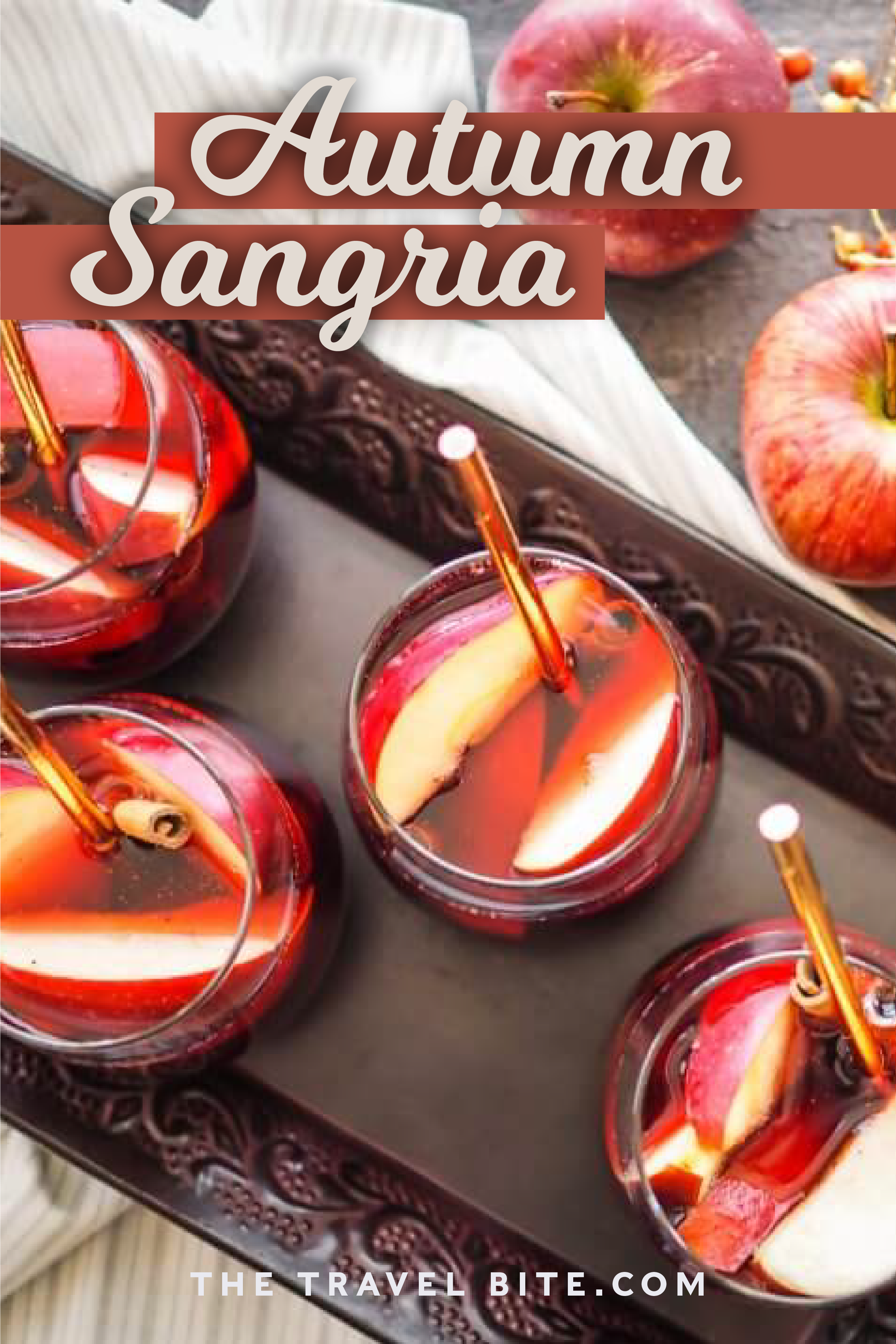 Autumn Sangria - TheTravelBite.com