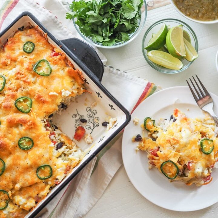 Chicken Enchilada Bake