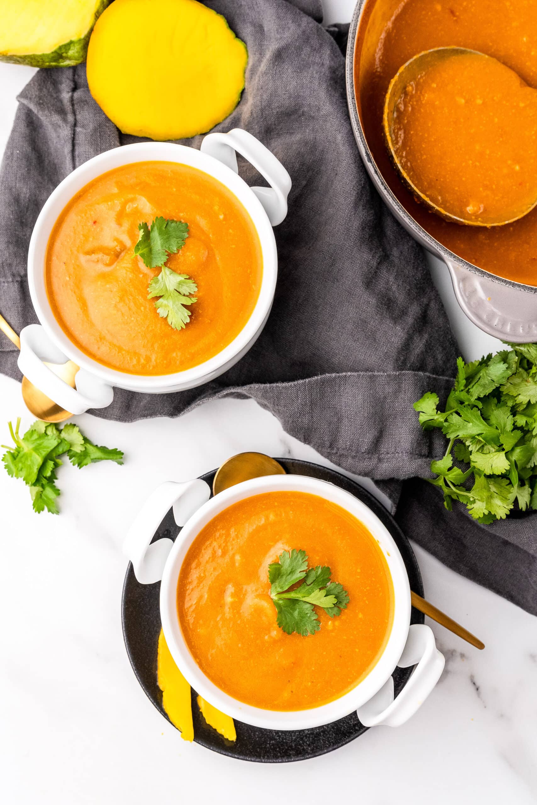 Easy Creamy Blender Thai Pumpkin Soup