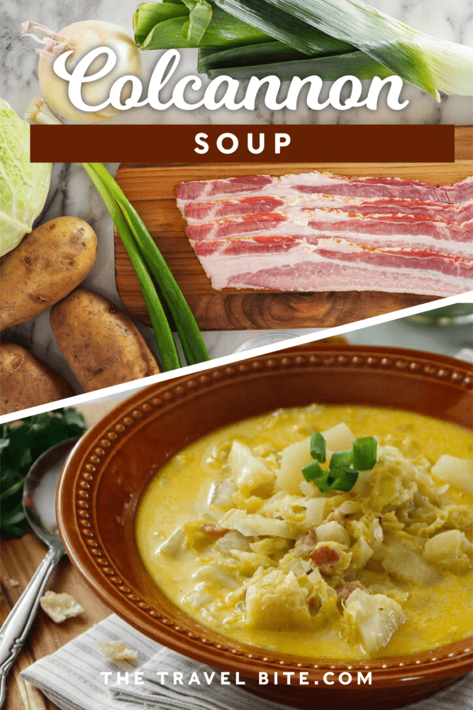 Irish Colcannon Potato and Leek Soup - TheTravelBite.com