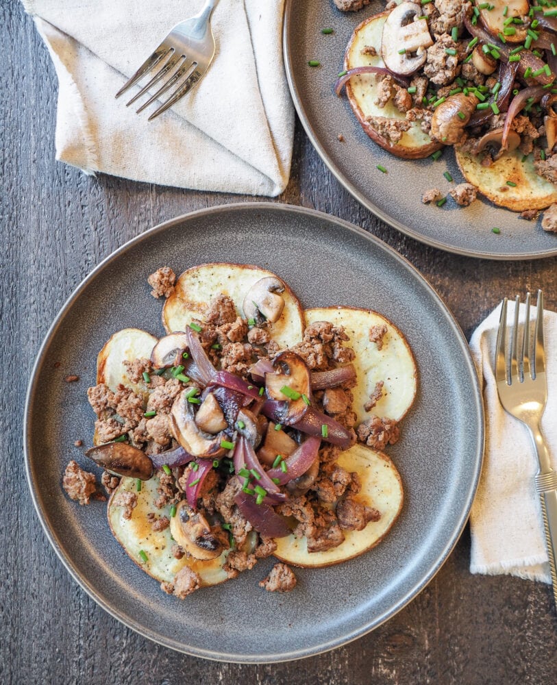 Whole 30 Hamburger Bowls