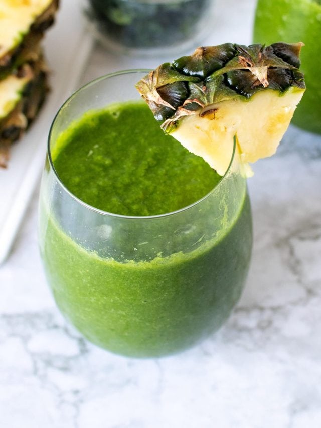 Healthy Pineapple Kale Smoothie