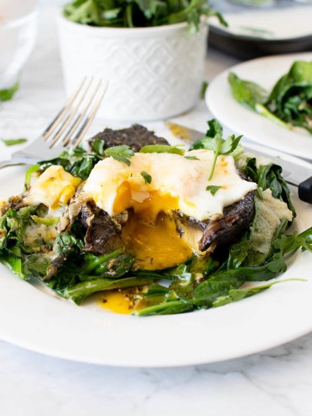 Easy Baked Portobello Mushrooms