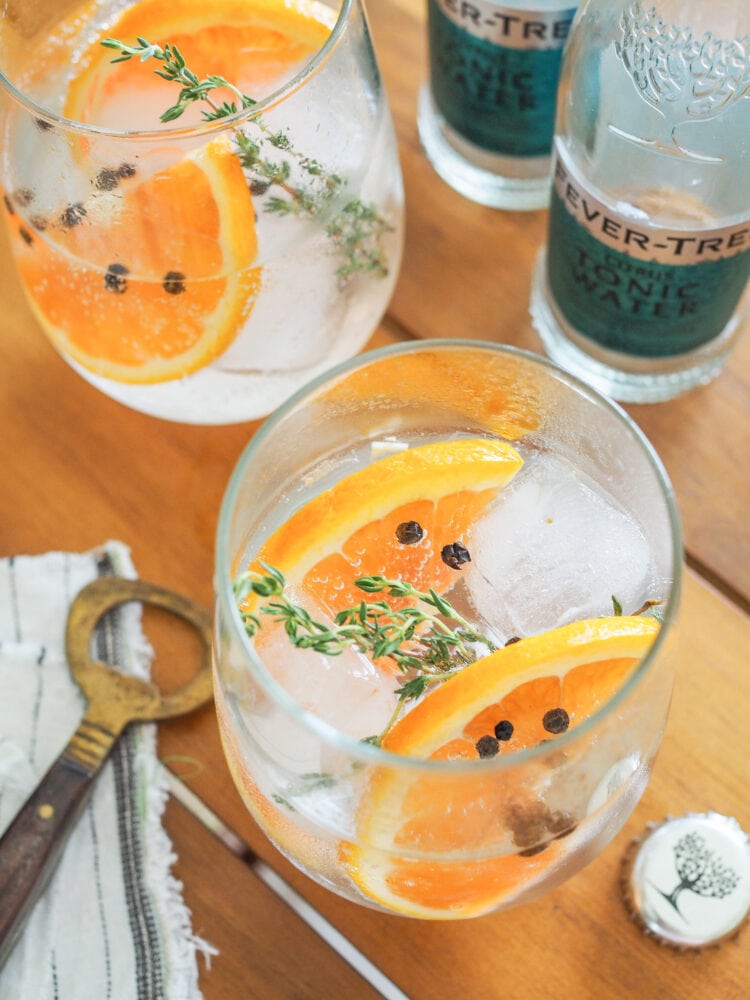 The Best Gin and Tonic Recipe (Is a Stiff One) - Umami Girl