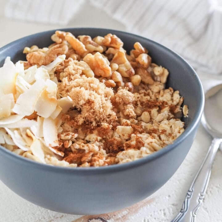 The BEST 90 Second Microwave Oatmeal