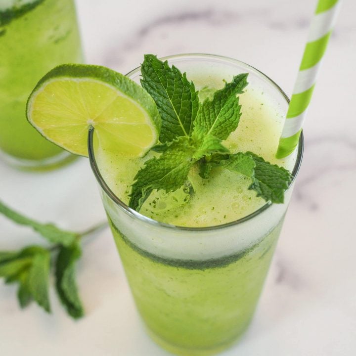 Frozen Mint Lemonade Recipe – The Travel Bite