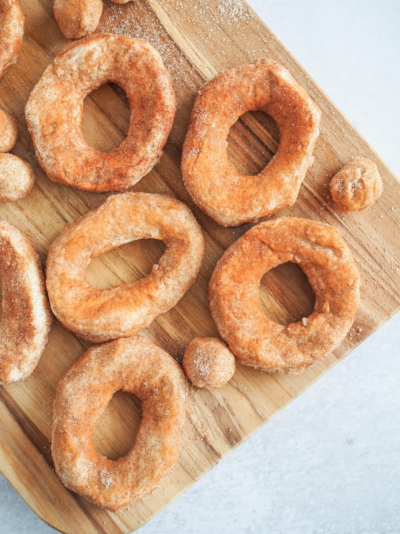 Apple Cider Air Fryer Donuts The Travel Bite