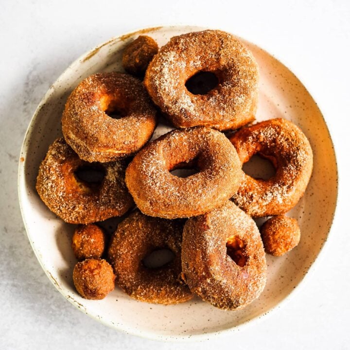 Apple Cider Air Fryer Donuts