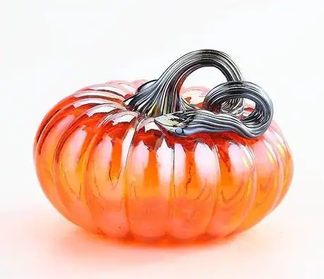 glass pumpkin