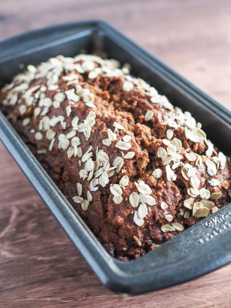 brown bread fresh out of the oven