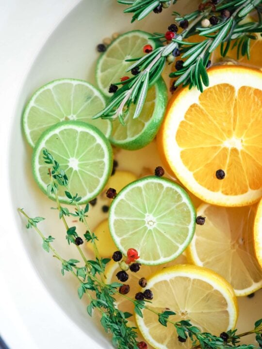 Stovetop Potpourri Recipe: Lemon Lavender Herb Simmer Pot - Get