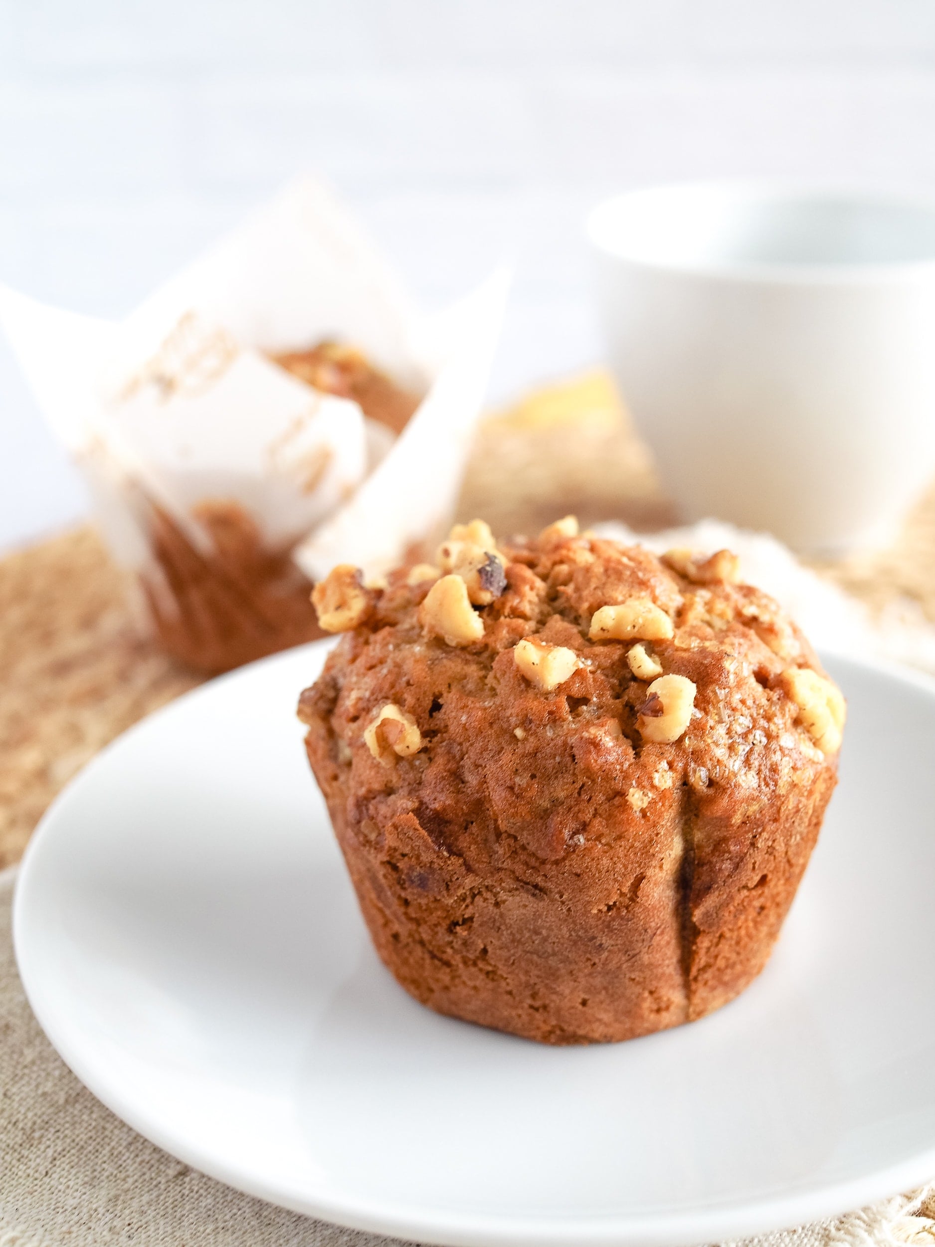Banana Nut Muffins – The Travel Bite