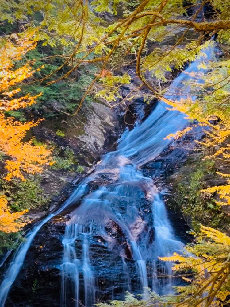 Moss Glen Falls in Stowe, VT