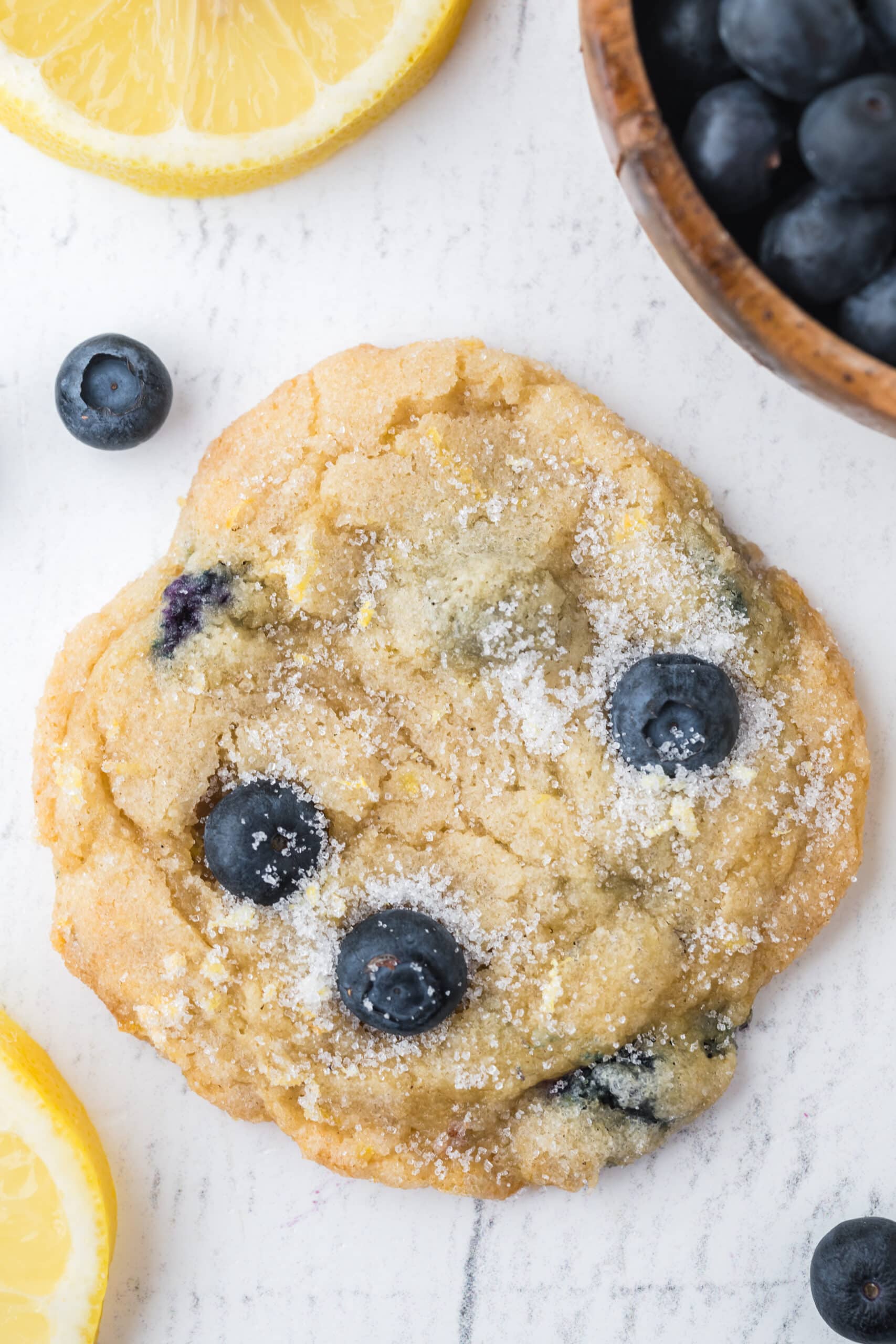 Lemon Blueberry Cookies – The Travel Bite