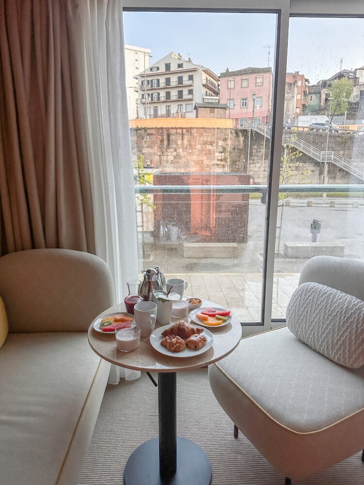 Enjoy breakfast with a view from your Avalon Suite.