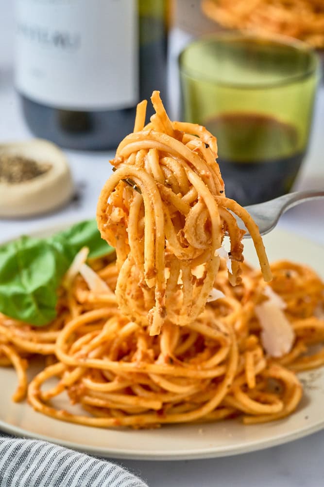 roasted red pepper pasta