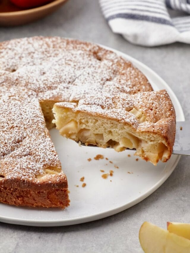 Classic French Apple Cake