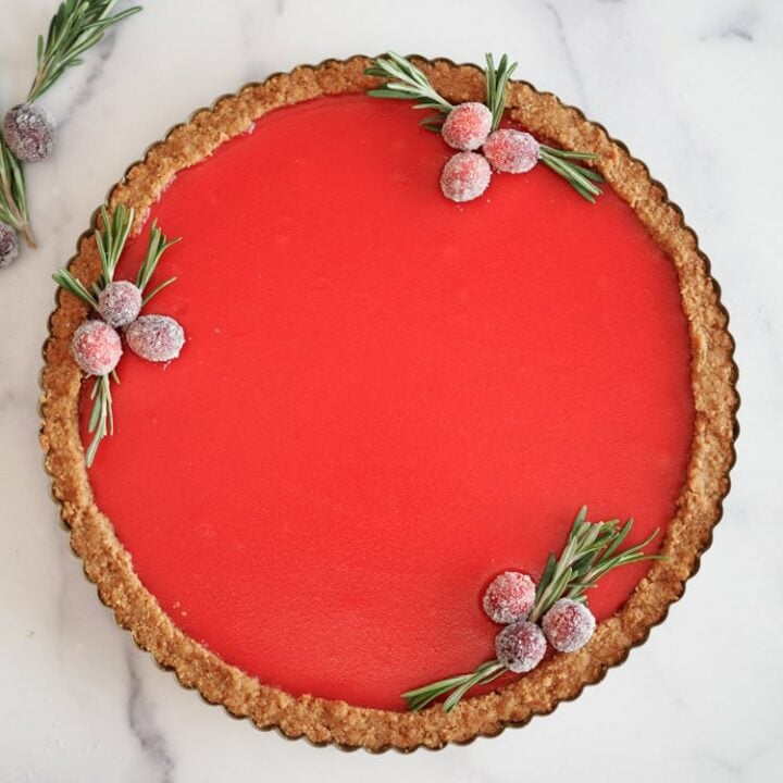 Cranberry Tart