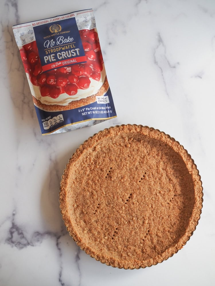 stroopwafel tart shell