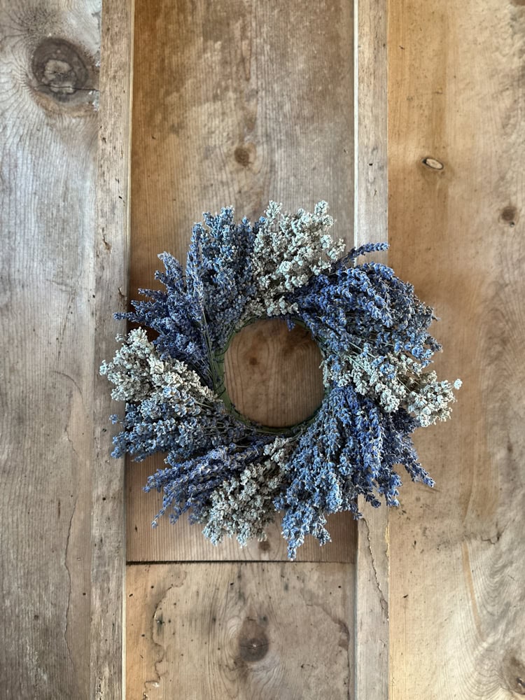 lavender wreath