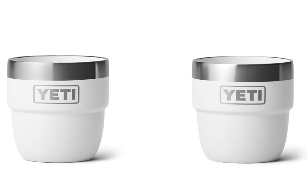 Yeti ceramic lined espresso mugs