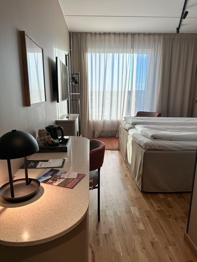 Room inside Scandic Kiruna
