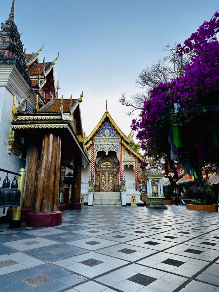 Thai temple in Chiang Mai