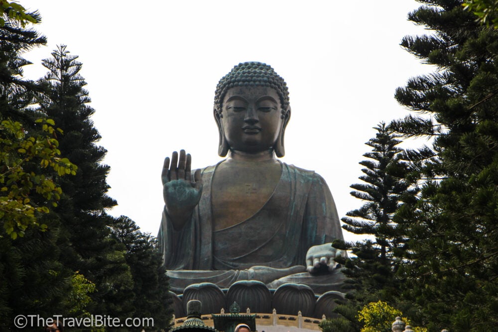 The Big Buddha on Lantau Island