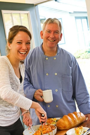 Rachelle and Chef Jim