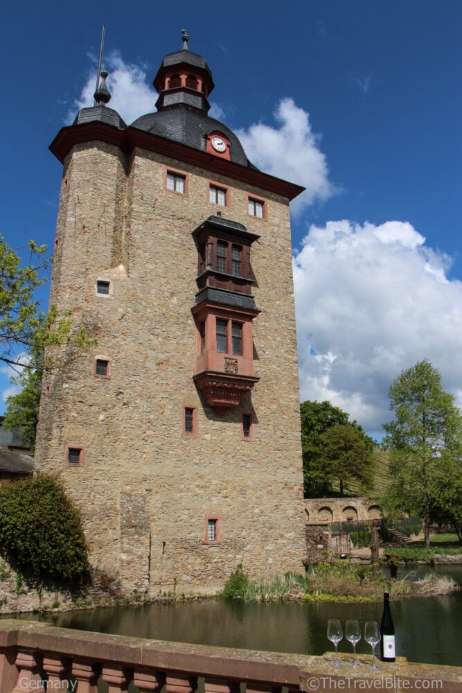 Castle-like tower at Schloss Vollrads