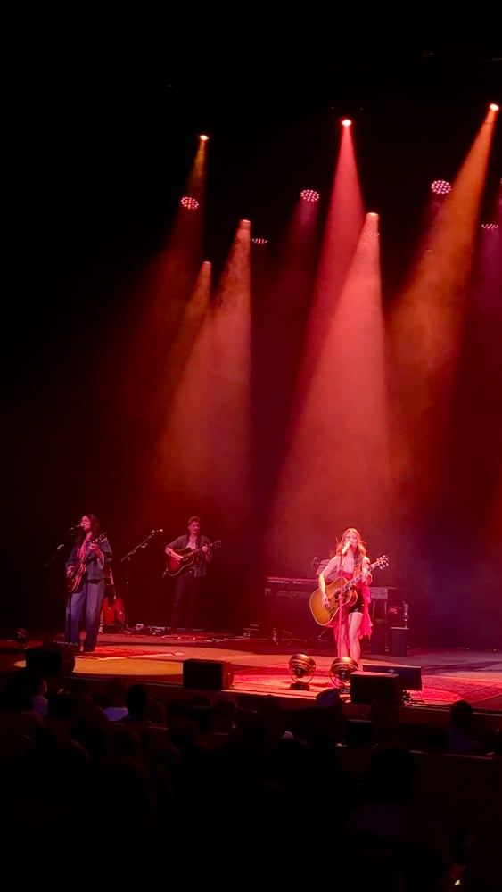 Maren Morris performing at The Vilar