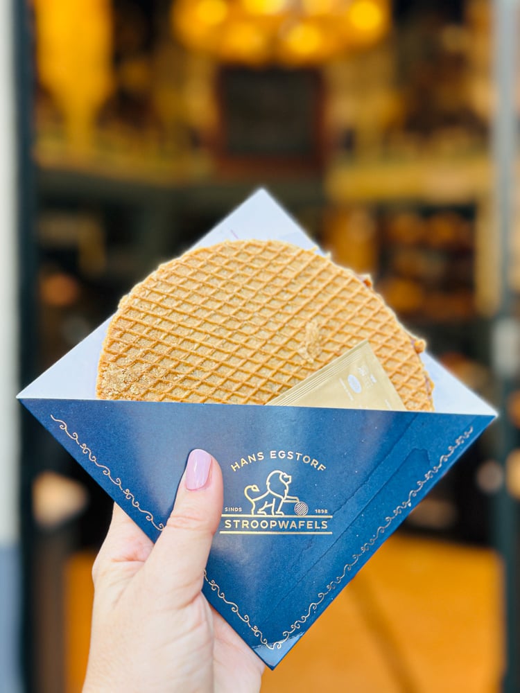 Stroopwafel from Hans Egstorf bakery in Amsterdam