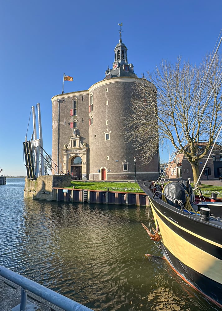 Harbor in Enkhuizen, Netherlands