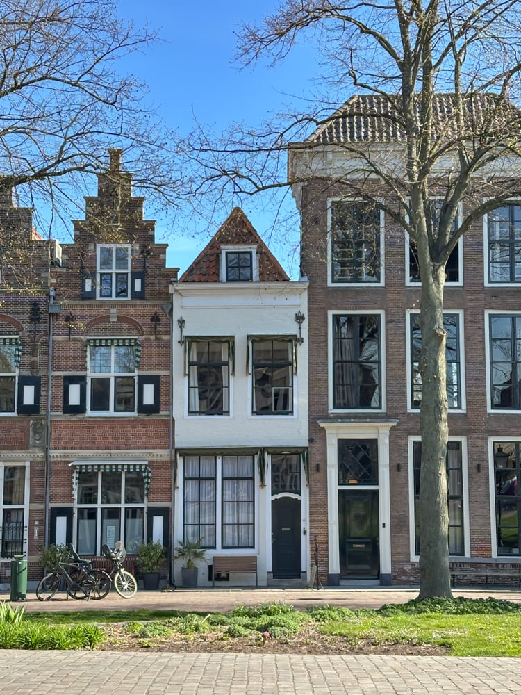 row houses in Zierikzee, Netherlands